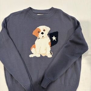 Hollister Navy Knit Sweater